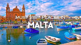 Top 15 Must Visit Places in Malta | Malta Travel Video