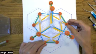 Drawing Terrence Howard's LynchPin with Sacred Geometry in the Golden Seed of Life