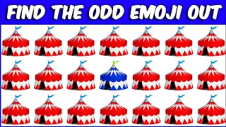 HOW GOOD ARE YOUR EYES #220 | Find The Odd Emoji Out | Emoji Puzzle Quiz