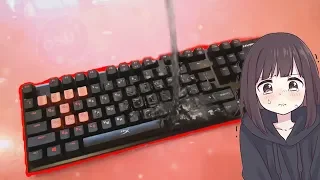 ВЫЛИЛ ВОДУ НА HYPERX ALLOY FPS!!! КАК ЛИШИТЬСЯ КЛАВИАТУРЫ ЗА ОДНО ДЕЙСТВИЕ