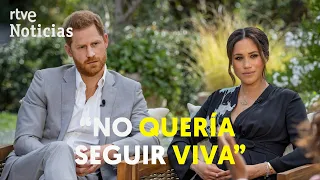 MEGHAN MARKLE acusa a la Familia Real Británica de RACISMO y reconoce que pensó en SUICIDARSE