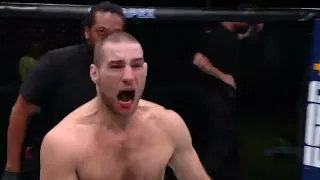 Sean Strickland Sick KO In Slow Mo...