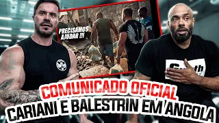 🚨COMUNICADO OFICIAL🚨 - CARIANI E BALESTRIN VÃO PARA ANGOLA !!!