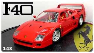 Ferrari F40 (1987) [Bburago 1:18]