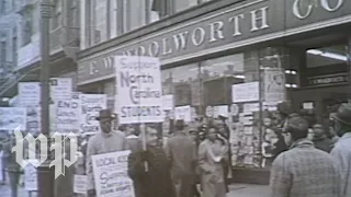 The history of the lunch counter sit-in