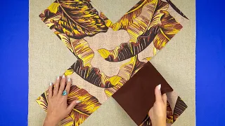 ⭐ You Will be Surprised How Easy it is! How to Sew a Large Bag Saving Fabric and Time! (Part #98)