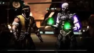 Mortal Kombat X Hanzo Hasashi Vs Quan Chi Battle 1