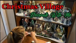 Christmas Village - Decorate With Me