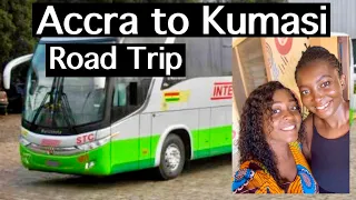 This is Kumasi Ghana|| Road Trip from Accra to Kumasi ft Lorie Lawson