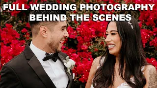 FULL WEDDING PHOTOGRAPHY BEHIND THE SCENES | MALIBU, CA