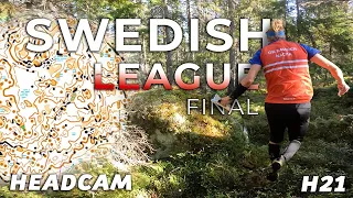 SWEDISH LEAGUE FINAL 2023 ⎸ HEADCAM ORIENTEERING