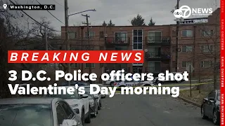 D.C. Valentine's Day shooting: At least 3 officers injured
