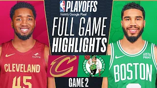 CELTICS vs CAVALIERS FULL GAME 2 HIGHLIGHTS | May 8, 2024 | 2024 NBA Playoffs Highlights Today (2K)