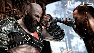 God of War PS5 - Kratos Vs Baldur Boss Fight Son of ODIN (GoW4 Playstation 5 Gameplay) 4K Ultra HD