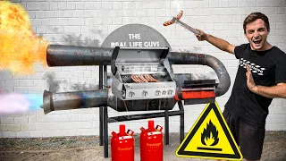 PULSEJET GRILL -  Der LAUTESTE GRILL der Welt