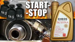 Eneos Sustina 5W30 C3 Engine Oil Test Start-Stop 100°C