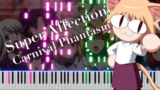 [FULL] Carnival Phantasm OP - Super ☆ Affection / Minami Kuribayashi (Synthesia)