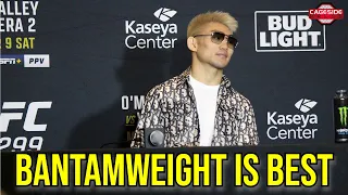 Song Yadong on title picture, bantamweight being best division | UFC 299 media day