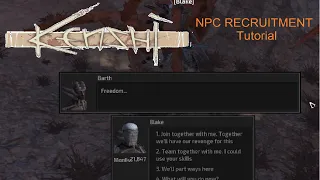 Kenshi How to RECRUIT NPCs to Increase your Squad Size - Tutorial