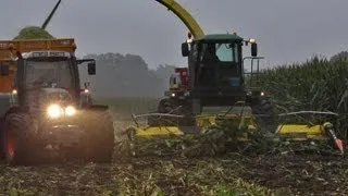 Mais hakselen | Uddelerveen in Uddel | John Deere 6850 | Fendt | P. van den Hardenberg | NL | 2013.