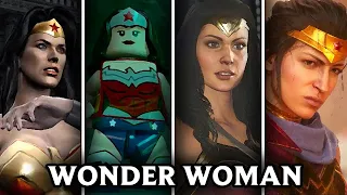 All " Wonder Woman " Video Game Appearances From 1995 - 2024 #evolution