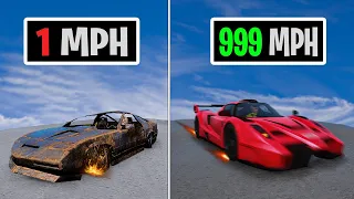 everytime i crash, my car gets FASTER... GTA 5 RP