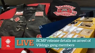 RCMP seized weapons, drugs and patched in Vikings' raids