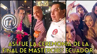 Así fue la ceremonia de la gran final de MasterChef Ecuador Cuarta Temporada