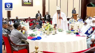 [Full Video] Traditional, Religious Leaders Break Fast With Tinubu, Wish Him Happy 72nd Birthday