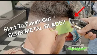 Start to finish Cut With Blur Metal Blade