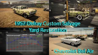 Full Restoration on Delray Custom (Chevrolet Bel Air) bought from a salvage yard - CMS2021