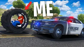 Running from Cops with Cursed Cars in GTA 5 RP