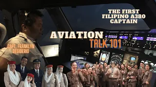 Interview with the First Filipino A380 Pilot | Aviation talk 101