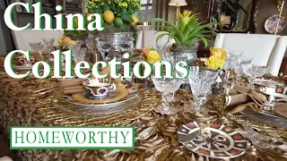 INSIDE CHINA CLOSETS | China Collections, Flatware, Table Decor and More