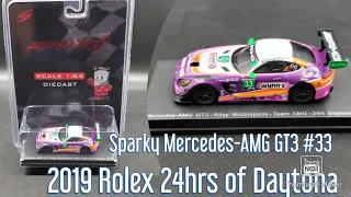 Sparky 1:64 Mercedes-AMG GT3 Wynn's #33 2019 Rolex 24hrs at Daytona Review