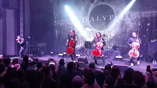 apocalyptica ft Franky Perez - I'm not Jesus.  Pittsburgh, pa. 4-29-22