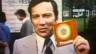 William Shatner  for Promise Margarine 1974 TV commercial