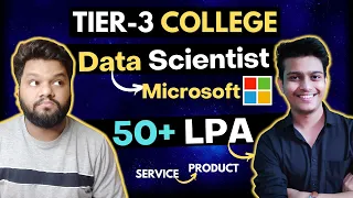 5 LPA to 50+ LPA in 2 YEARS 🔥! Ultimate DATA SCIENTIST @ Microsoft 🔥 FRESHER Cracked SENIOR Role ❤️