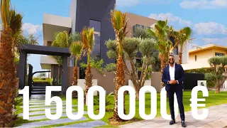 Visite d'une villa moderne de 1 500 000 € à Marrakech