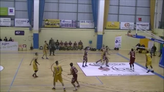 NM3 league. BC "Agen" 79 vs 80 BC "Val D'Albret". 26/11/2016