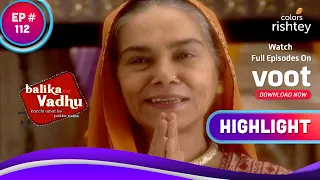 Sumitra ने दी Gehna को सलाह | Balika Vadhu | बालिका वधू | Highlight | Ep. 112