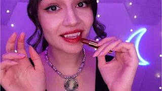 ASMR Vampire Applies 'Vampy' Lipsticks Collection 💋🧛‍♀️💄