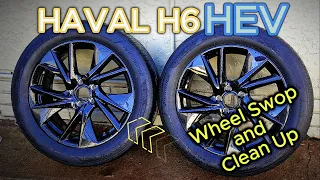 Haval H6 HEV - Wheel Swop and Clean Up (RELOAD)