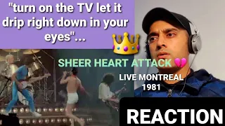 1st time listen - Sheer Heart Attack - Queen (Rock Montreal 1981) - Viewer Request.