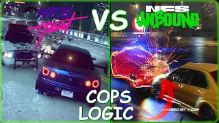 NFS Heat vs NFS Unbound (Cops Logic)