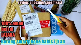 HABISKAN UANG 7JT an DI LAZADA || borong realme narzo 50i serta infinix hot 11 play UPDATE 2022