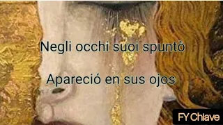 Una furtiva lagrima, de Pavarotti sub español e testo in italiano