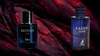 Maison Alhambra Salvo elixir short review. Dior Sauvage elixir clone.