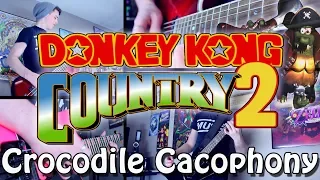 Crocodile Cacophony - Donkey Kong Country 2 (Rock/Metal) Guitar Cover | Gabocarina96