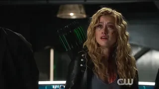 Arrow 8x03 ending William, Mia and Oliver meet